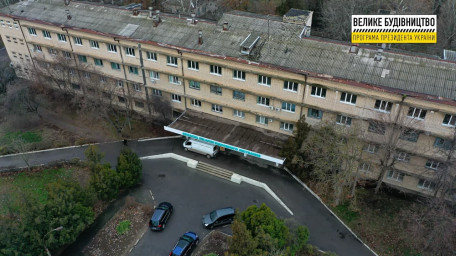 “Велике будівництво”: триває реконструкція обласної лікарні відновного лікування 
